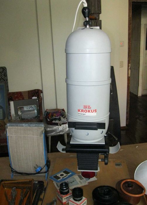 Фотозбільшувач Крокус 4sl та інше фотоприладдя