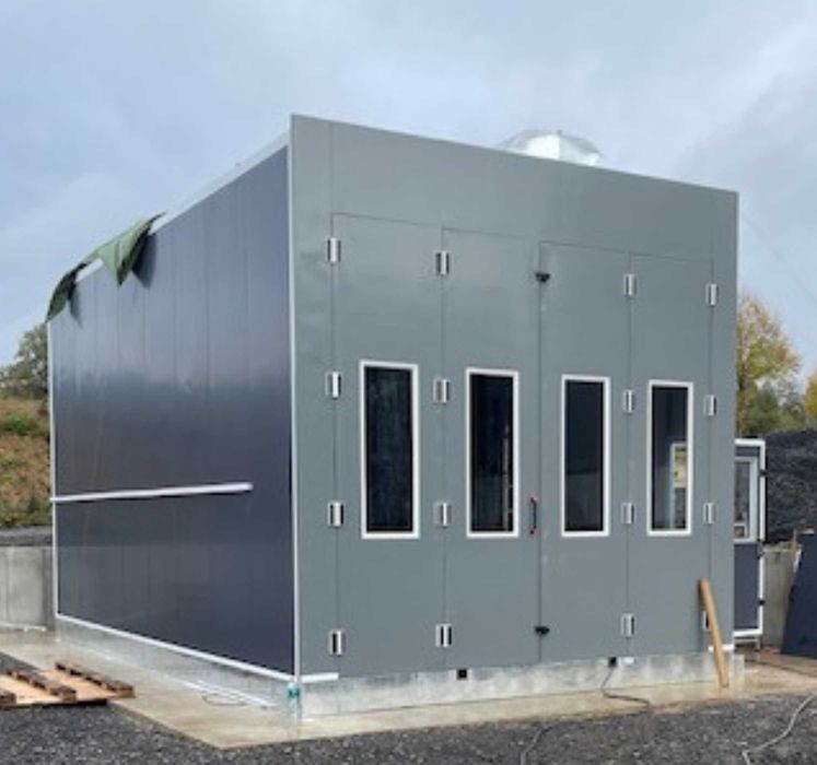 Kabina lakiernicza 8,125x4,65m ABC-Group komora lakiernia malarnia