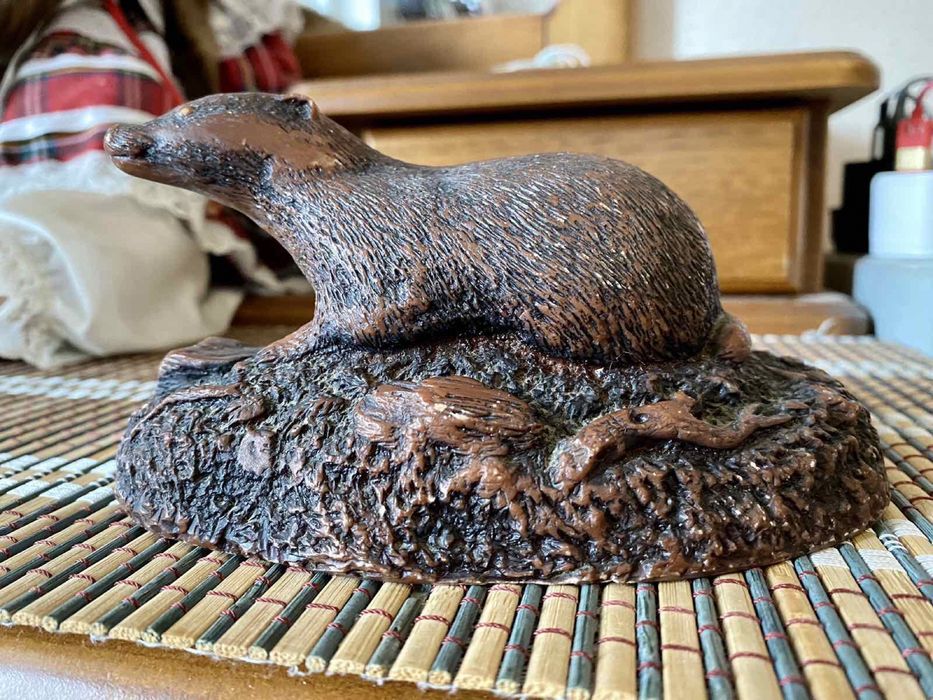 Коллекционная статуэтка барсук Richmond crafts Англия, антиквариат