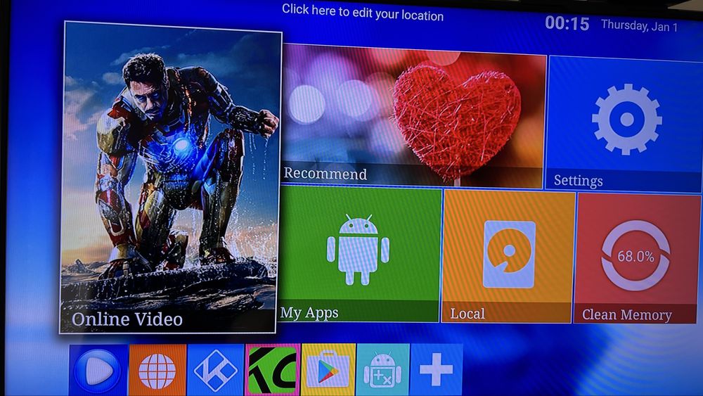 Box TV  completa usada