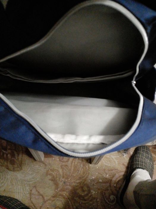 Винтажный ортопедический рюкзак с вышивкой