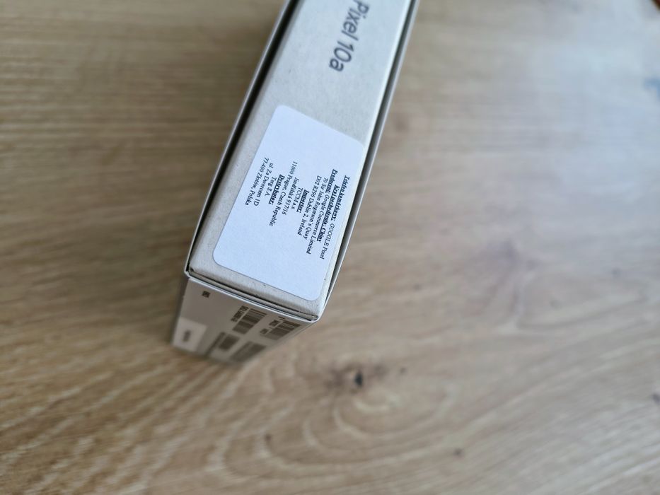 Google Pixel 10a 5G 8/128GB Obsidian – NOWY, Zaplombowany, Faktura ...