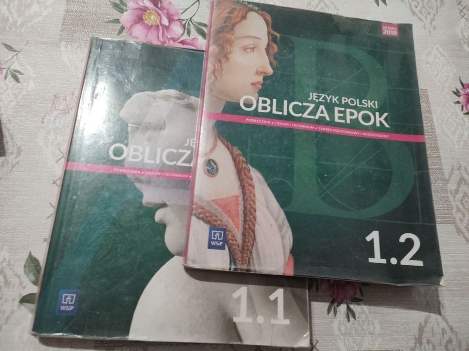 Oblicza epok 1.1 i 1.2 komplet dwóch podręcznik. WSiP