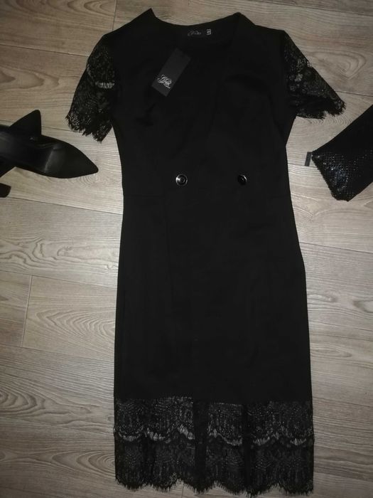 Платье стильное, платье-пиджак