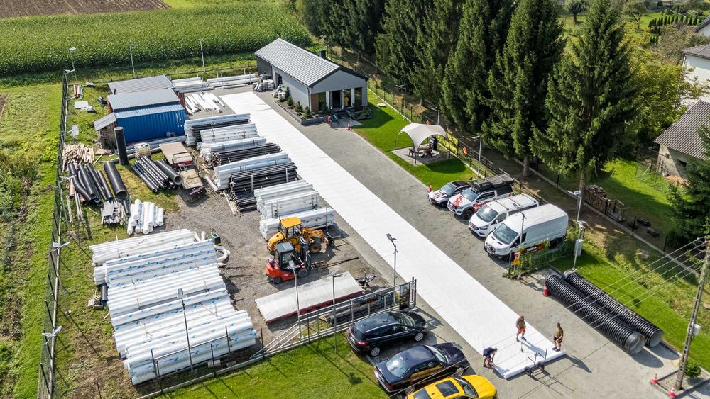 Geowłóknina POLIPROPYLENOWA najsilniejsza 9kN