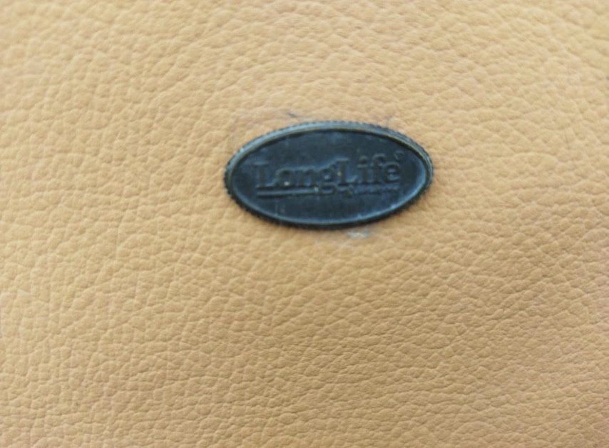 Кожаный  диван трехместный  «Naturia» Long Life! из Германии! (190703)