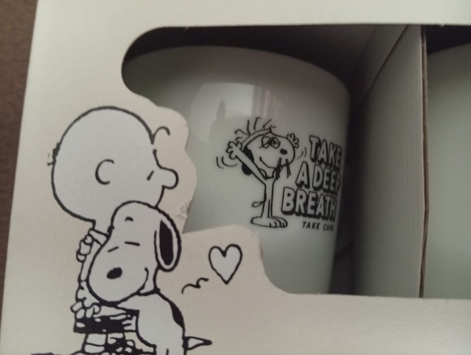 Canecas de coleção dos peanuts