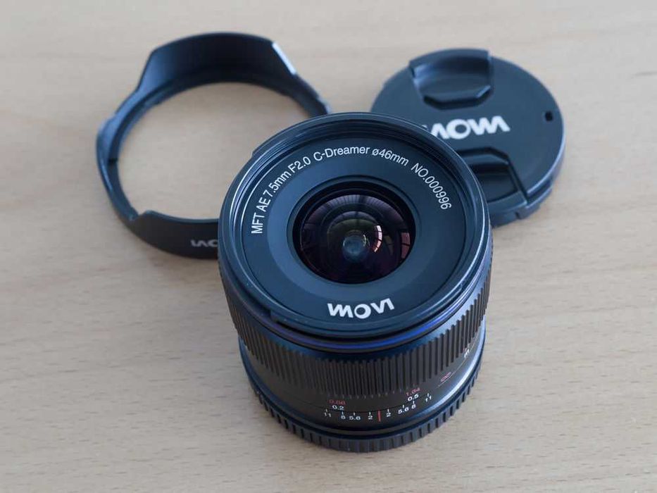 Laowa AE 7.5mm F2.0 Auto Aperture para M43