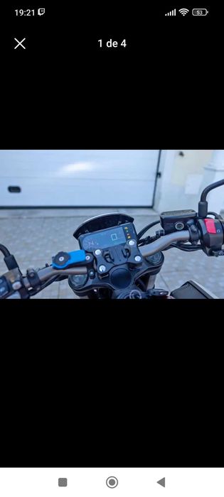 Suporte telemóvel moto tipo quad lock