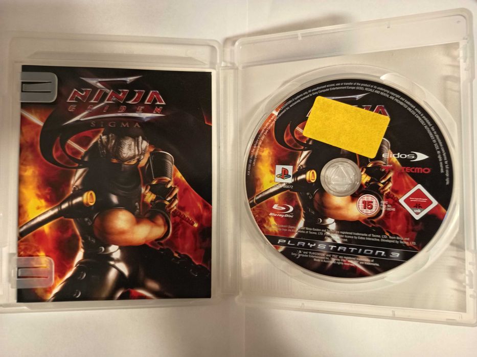 Ninja Gaiden Sigma PS3 PlayStation 3 angielska komplet (naklejka-dysk)