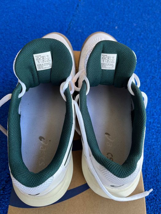 Sapatilhas de Padel ASICS Gel-Challenger 14 CLAY - White/Saxon Green