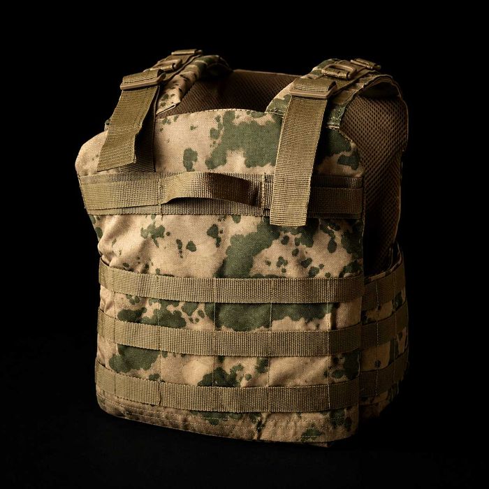 Плитоноска  Cordura 500D тактична бронежилет Plate Carrier Molle Койот