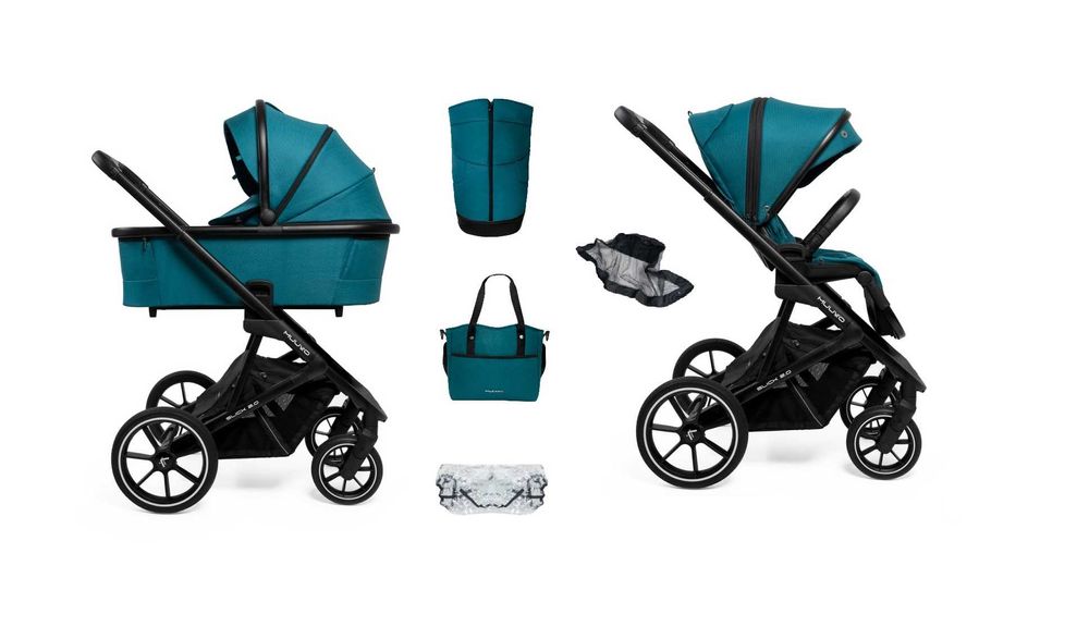 Muuvo 3w1 Slick 2.0 wózek uniwersalny+fotelik samochodowy, opcja 4w1