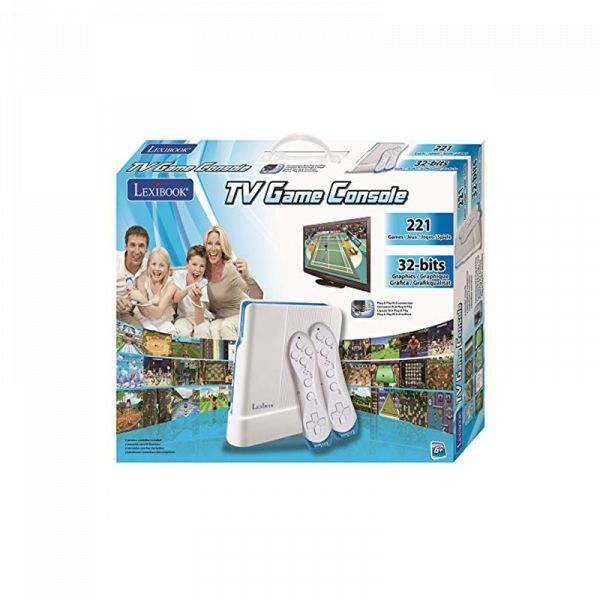 Consola de Jogos Lexibook s/ Fios 2 Comandos 221 Jogos