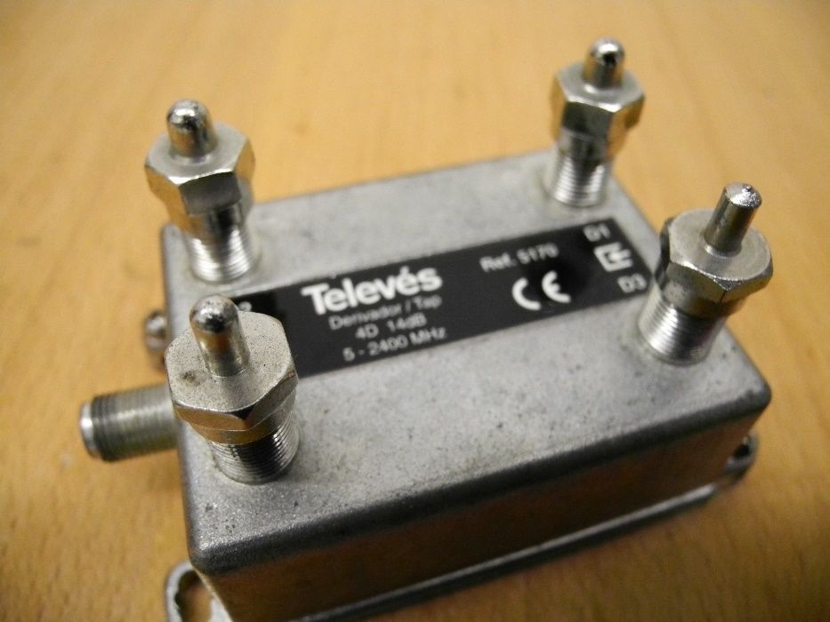 Derivador Televés 5170- 4 vias