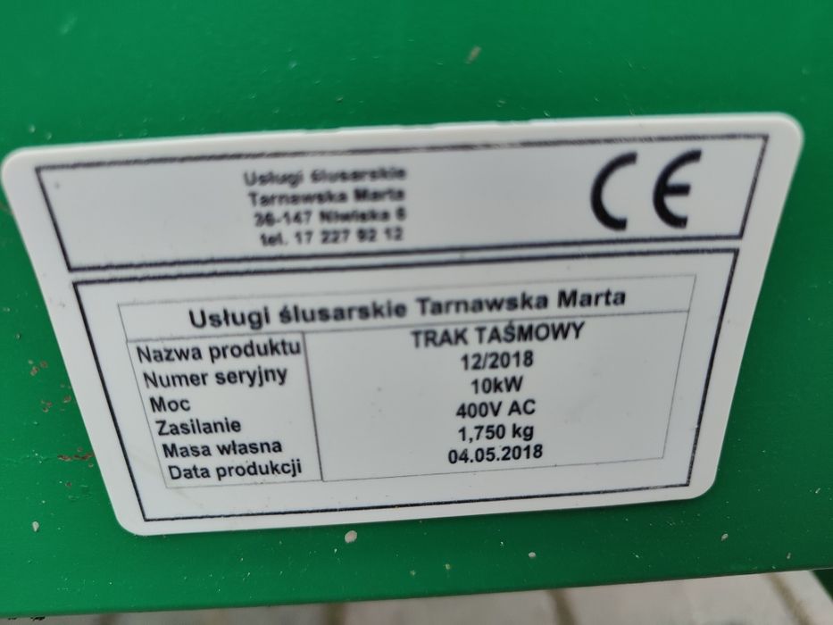 Trak taśmowy termit