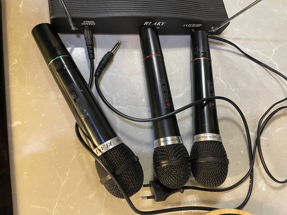 Караоке радио микрофоны…