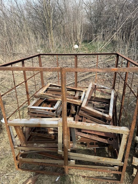 Gruba stal kosze kątowniki