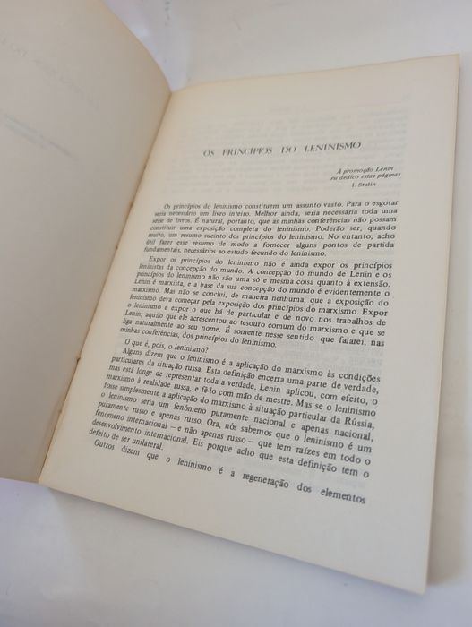 Os Princípios do Leninismo