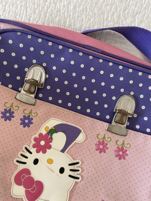 Mochila escola kitty