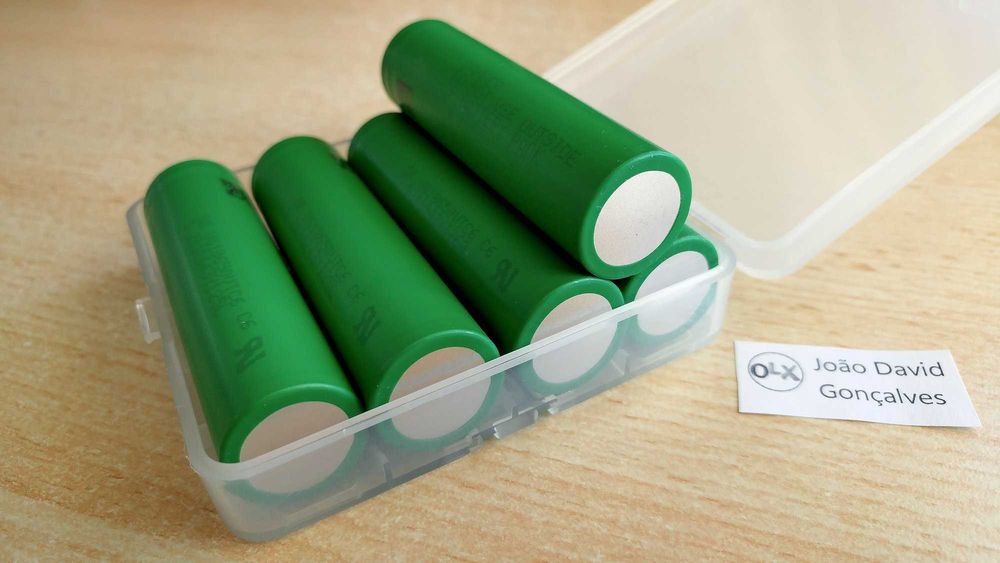 Pilha bateria 18650 Sony VTC6 3120 mAh 30A recarregável