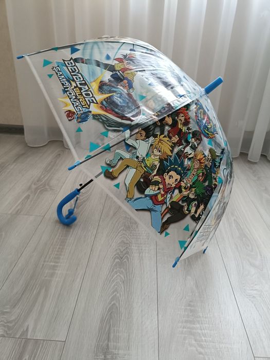 Парасолька-тростина дитяча з принтом