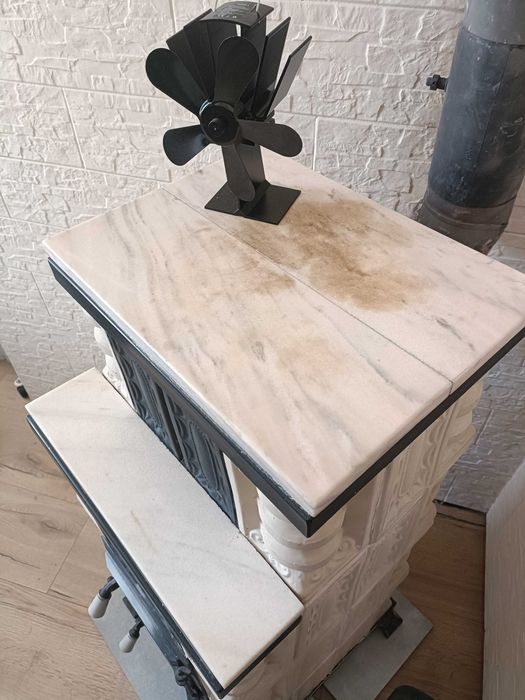 Piec Kaflowy ceramiczny kominek ręcznie robiony wymiary 46x46x107