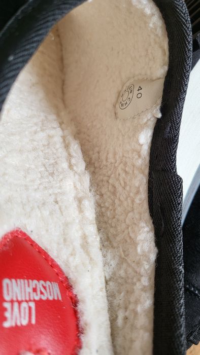Love Moschino buty czarne rozmiar 40