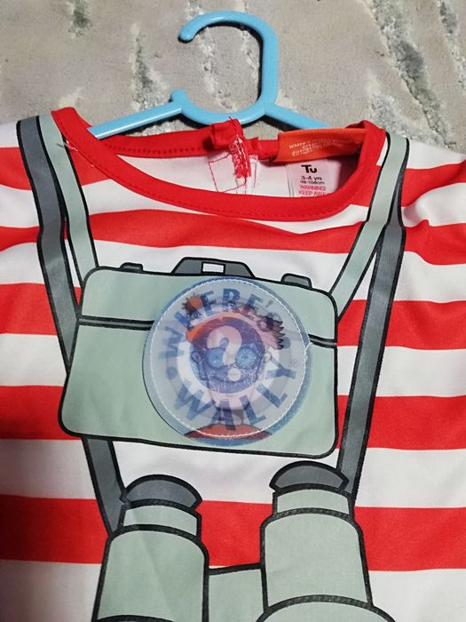 Strój przebranie Where's Wally  Gdzie jest Wally
