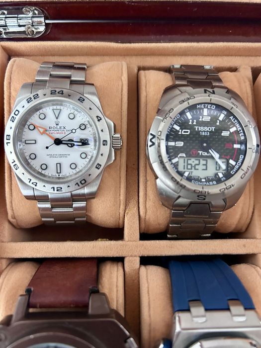 Relogios automaticos Tissot,Audemars…Explorer..troco
