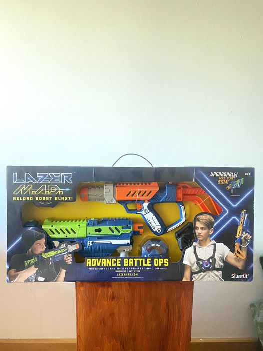 LAZER M.A.D. - Advance Battle Ops - Novo e Embalado!