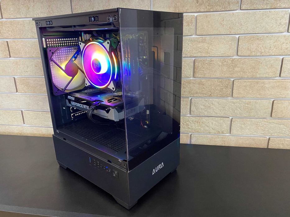 Потужний ігровий ПК-Ryzen5 5600X, RTX5060,DDR4 16Gb,SSD 1TB