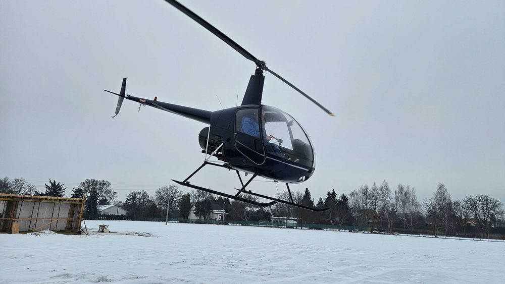 Śmigłowiec Helikopter ultralekki YoYo Robinson r44 r22
