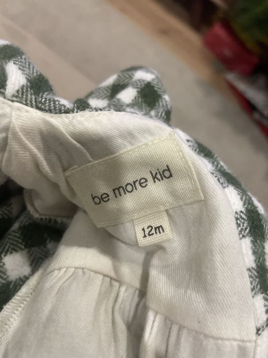 Vestido Be More Kid 12M como novo