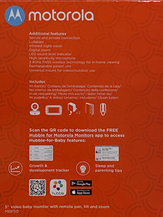 Vídeo monitor de bebé