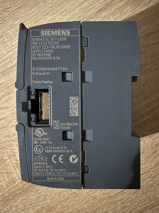 Siemens SM1223 DC/DC S7-1200 plc sterownik moduł hmi