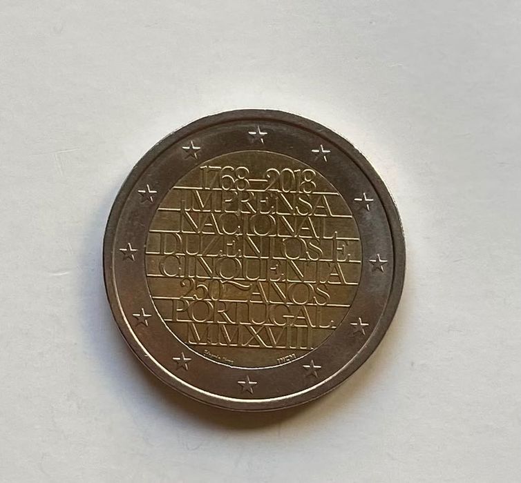 Moeda - 2€ - Portugal - 2018 - Imprensa Nacional - Casa da Moeda