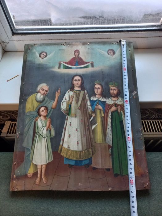 Икона  покрова  богородицы