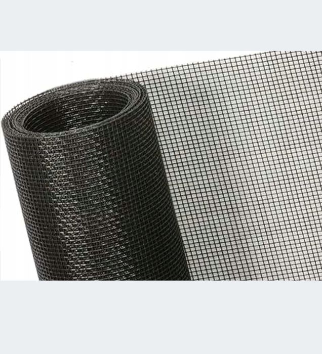 Moskitiera na okno 100x120 biała ramka aluminium