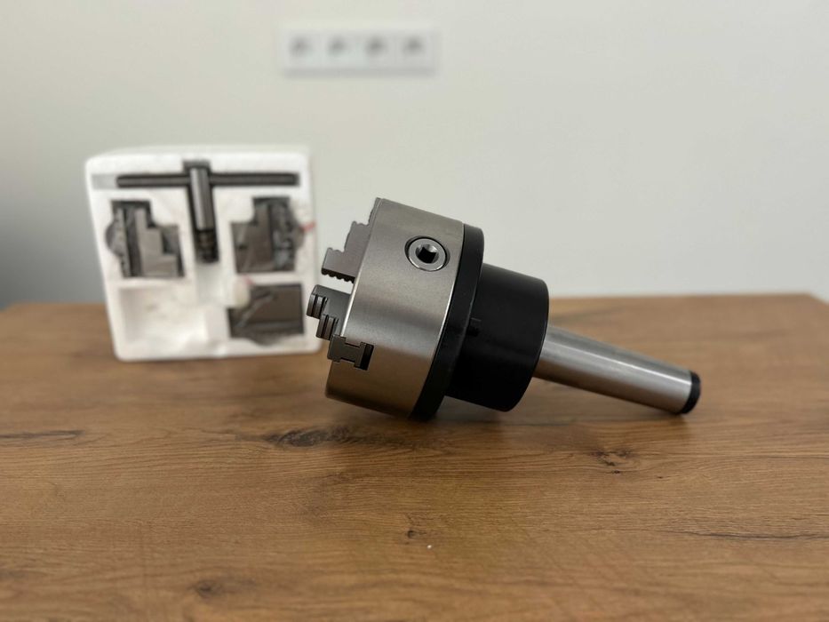 Adapter obrotowy do uchwytów tokarskich MT2 , uchwyt fi 80