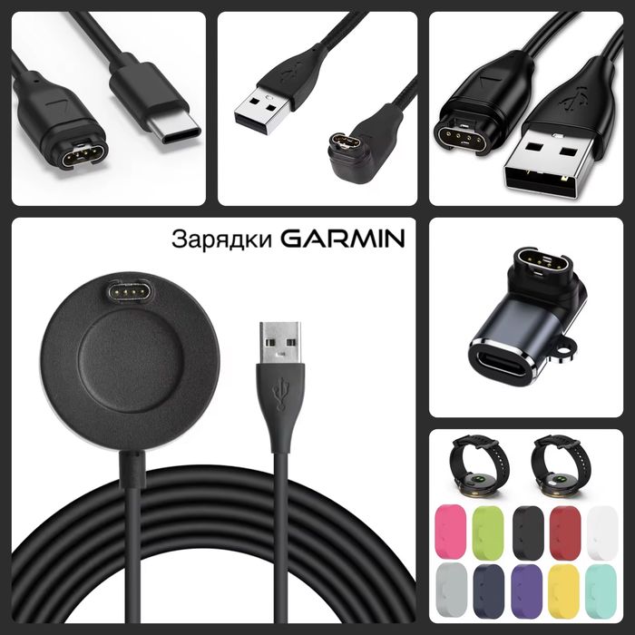Титановий ремінець Garmin Quick Fit 22мм / 26мм — чорний/сірий Браслет
