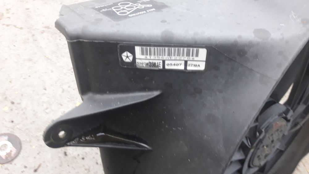 Jeep grand cherokee wj 4.0 wentylator