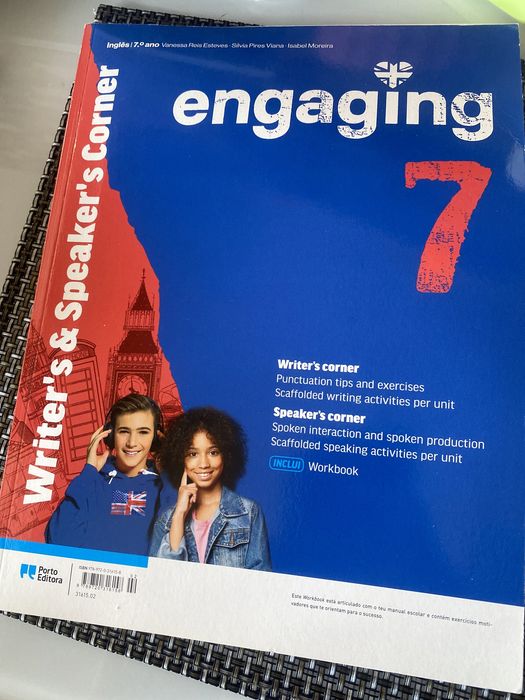 Livro de atividades inglês Engaging 7ano