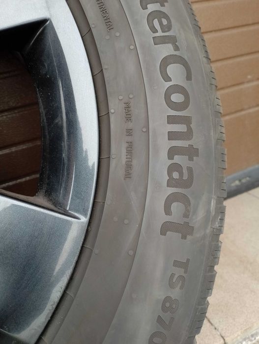 Koła Zimowe 17 Skoda Kodiaq VW Tiguan Tarraco Q3 Continental 8mm 2023r