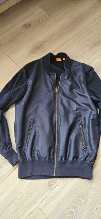 bluza Hugo Boss roz. L granatowa bawełna oryginalna