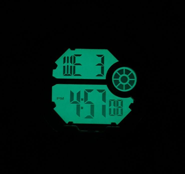 Zegarek Q&Q digital military blue camo alarm wr100 qq