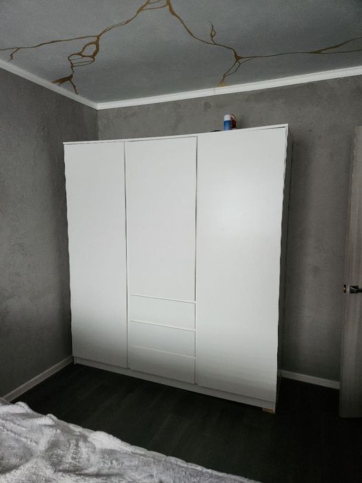 Шафа  180x200см комбі білий