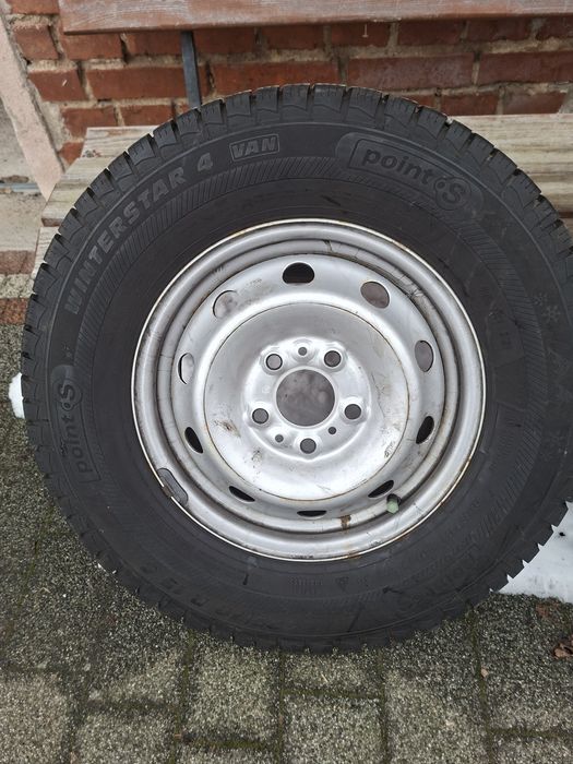 Opony zimowe z felga fiat Ducato  15"