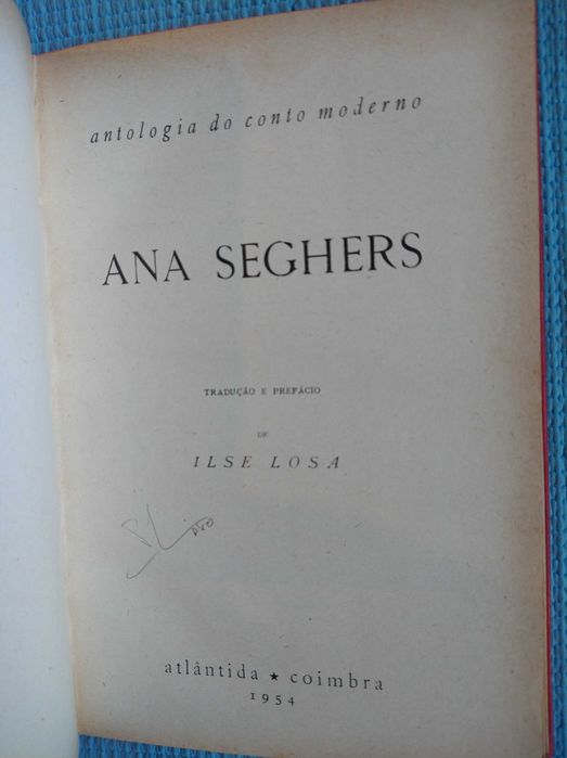 Antol. conto moderno - Ana Seghers