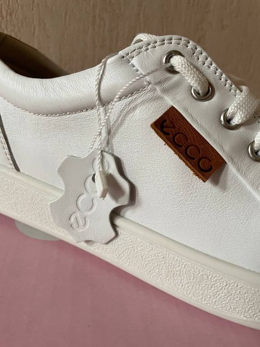 Кеди ECCO  шкіряні білі